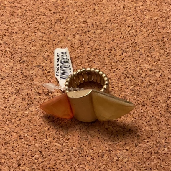 Gold and Orange Jewelry Set - Picture 5 of 7